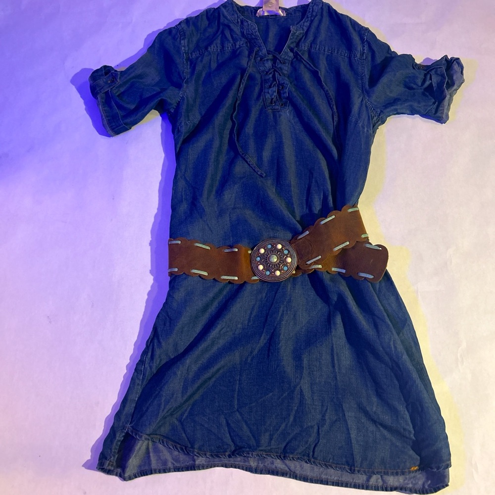 philosophy size med, denim and cute with boots.
